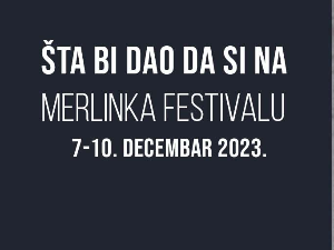 Филмски фестивал „Мерлинка“ од 7. до 10. децембра у Дому омладине Београда