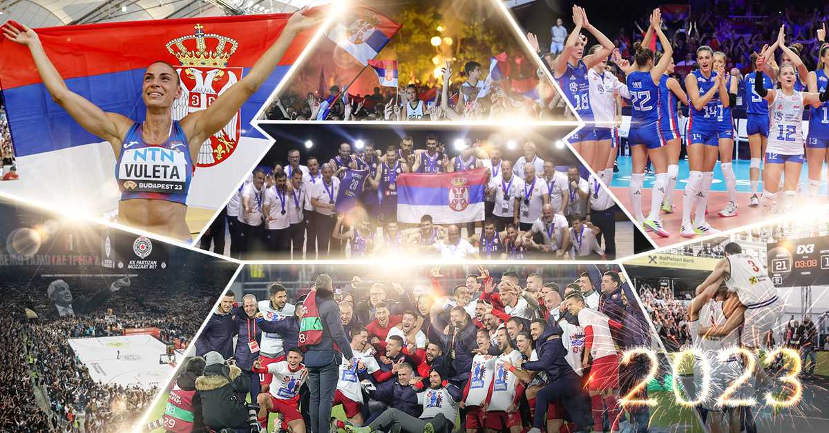 Највећи успеси српског спорта у 2023. години