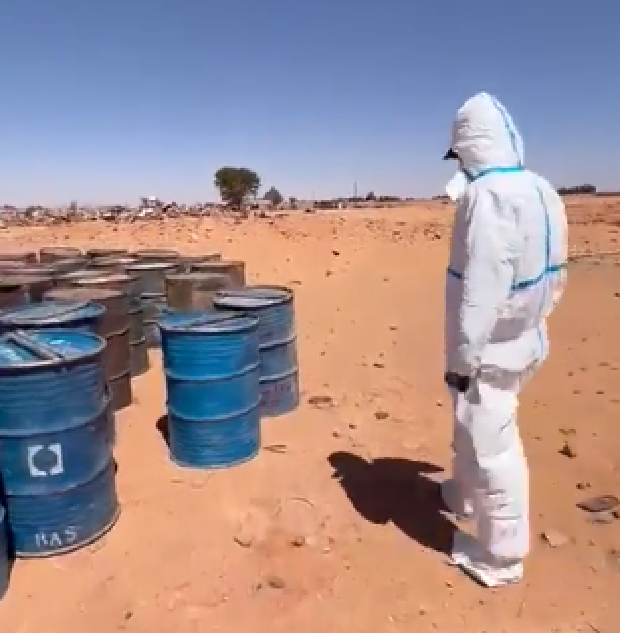 Ѕона Ф, навводно складиште уранијума у Либији