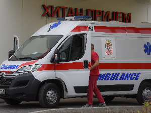 Реклама маркета пала на жену на Душановцу