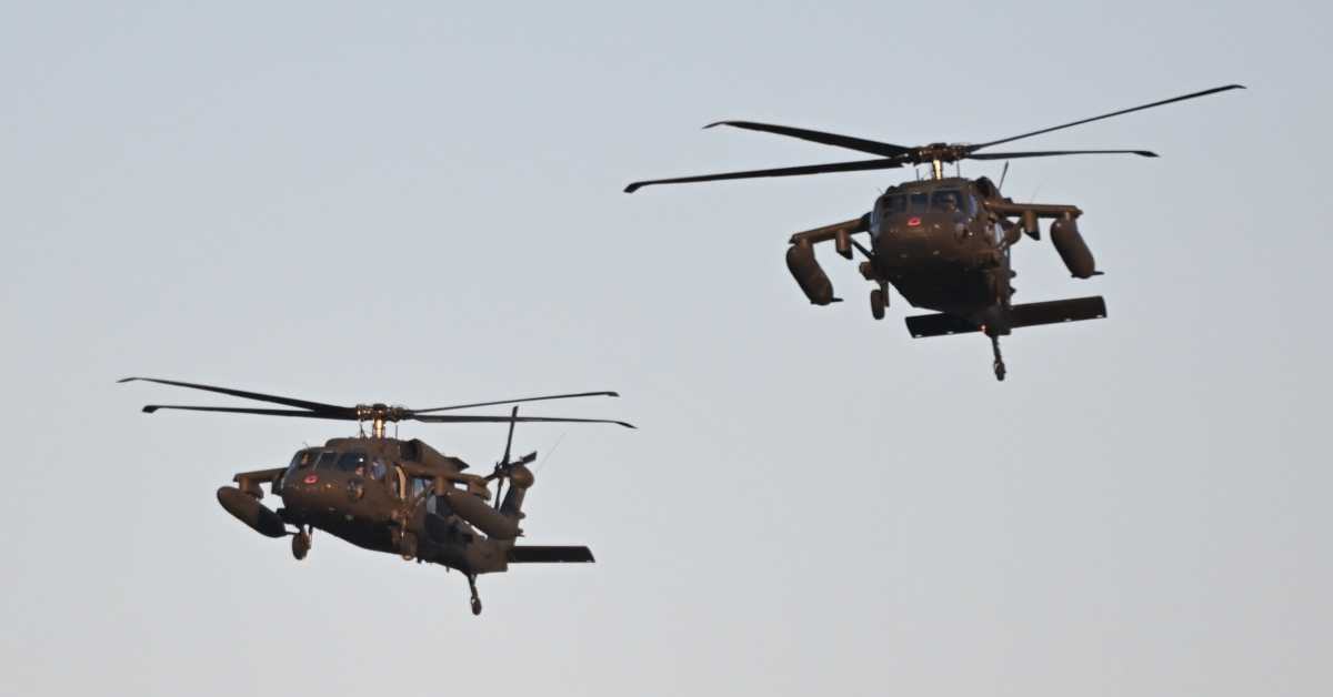Пад "црних јастребова", судар хеликоптера у Кентакију