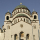 Васкршња литургија, пренос из Храма Светог Саве