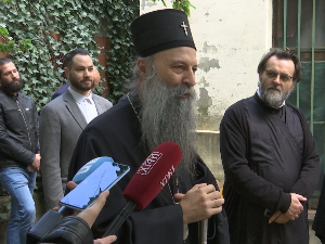 Патријарх Порфирије на васкршњем ручку са бескућницима: Ако љубави немамо, онда смо празни 