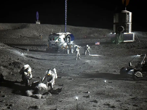 Наса планира мрежу база на Месецу