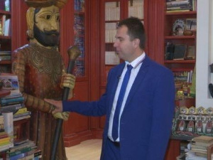 У Музеју књига и путовања