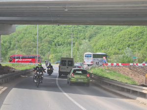 Протест мештана села кроз која пролазе "Милош Велики" и Моравски коридор