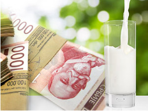 Још 250 милиона динара подршке за откуп домаћег млека у праху