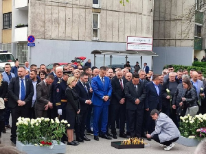 Обележена годишњица страдања припадника ЈНА у Добровољачкој улици