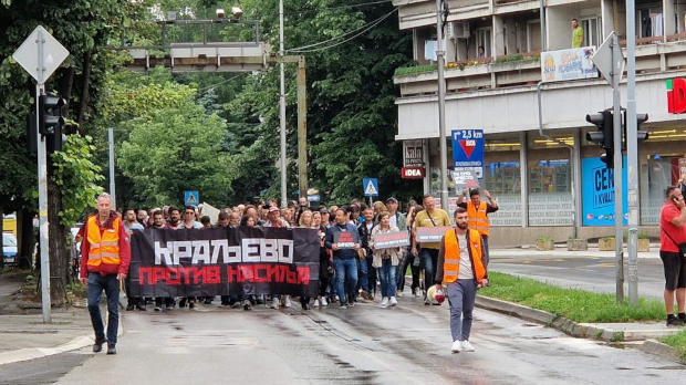 Protesti “Srbija protiv nasilja” u Somboru, Valjevu i Kraljevu