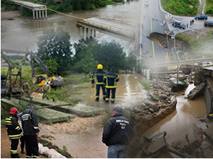 Ванредно у 53 општине, евакуисано више од 300 људи – вода прешла прагове кућа, оштећени путеви, срушени мостови