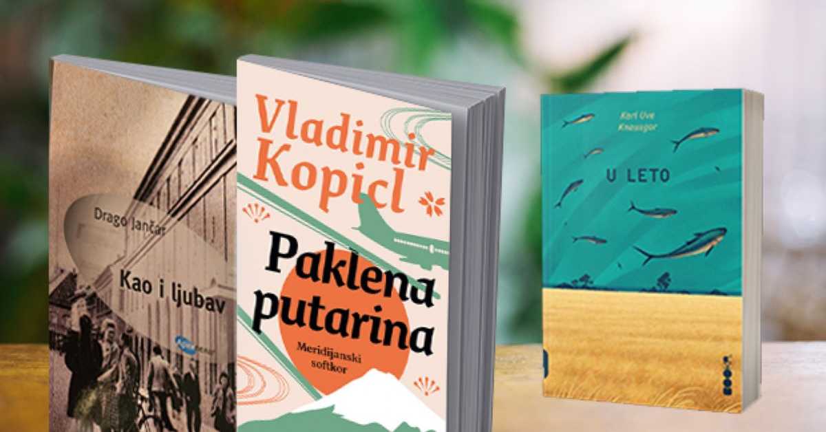 Три књиге за јул: „Паклена путарина” Владимира Копицла, „У лето” Карла Увеа Кнаусгора  и „Као и љубав” Драга Јанчара
