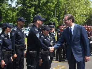 Свечаност поводом Дана полиције у Палати "Србија", председник најавио значајно повећање плата