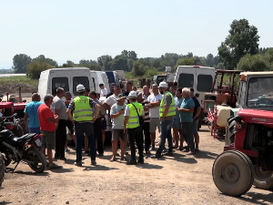 Мештани Медвеђе код Трстеника блокирали изградњу Моравског коридора