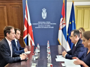 Дачић позвао на разговор британског отправника послова због тврдњи Алише Кернс