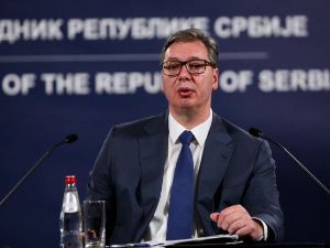 Председник Вучић са амбасадорима Квинте о ситуацији на КиМ