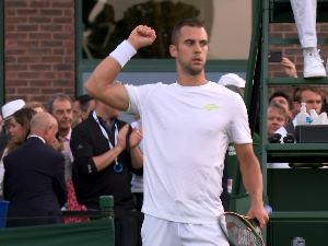 Победа каријере - у трећем колу је Ласло Ђере