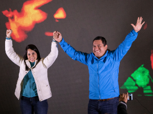 Луиса Гонзалез и Данијел Нобоа у другом кругу председничких избора у Еквадору