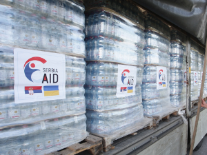 Србија упутила 14 камиона хуманитарне помоћи Украјини