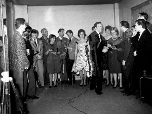 Фестивалска разгледница - Београдско пролеће 1966.