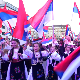 Српска тробојка и на тргу у Франкфурту