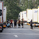 "Трка Мазура – равно до дна", штрајк камионџија на одморишту Грефенхаузен