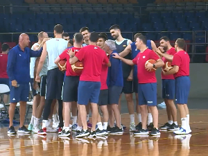 Тренинг "орлова" пред финале; Пешић: Одбрана је кључ