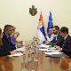 Брнабићева са представницима ОДИХР: Србија у потпуности посвећена унапређењу изборног процеса