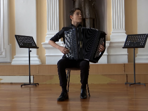 Крагујевац: Велики успеси младог хармоникаша