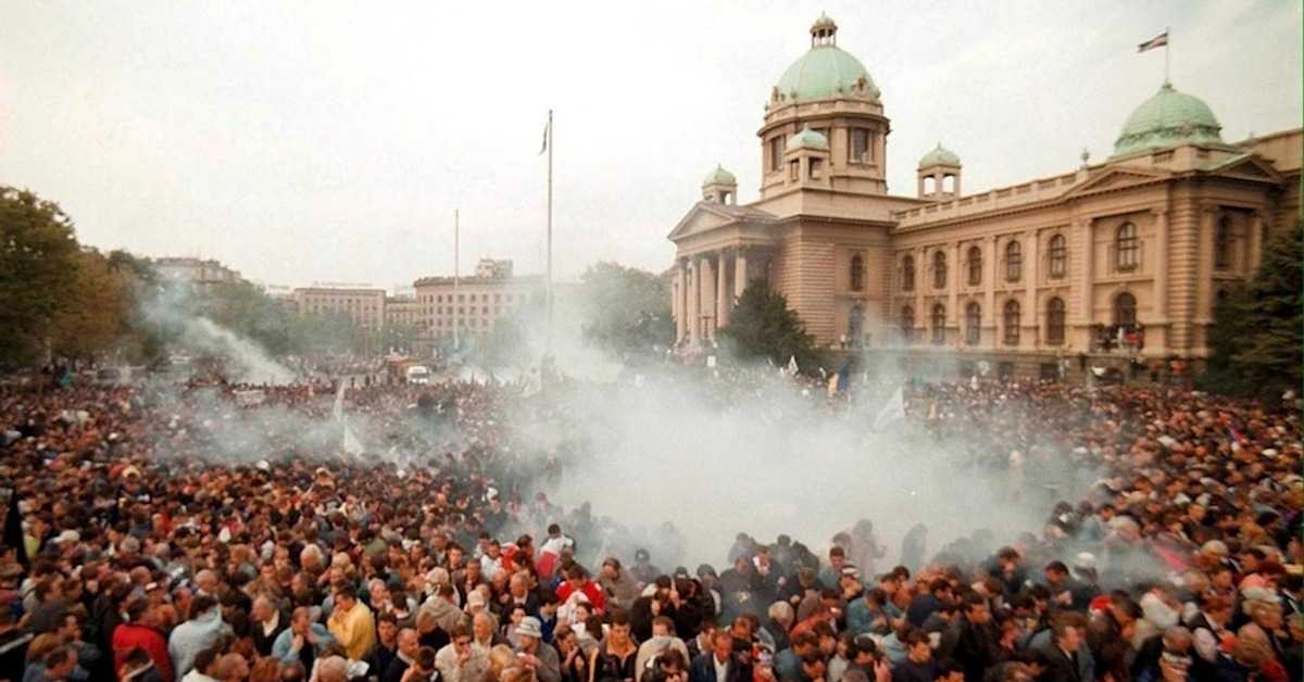 Пети октобар, 23 године после – демонстрације којима је окончана владавина Слободана Милошевића 