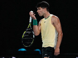 Алкаразова сигурна партија, Гаске засметао Шпанцу само у првом сету