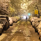 После јучерашњих 20 степени, забелело се у Србији - снег и у Београду