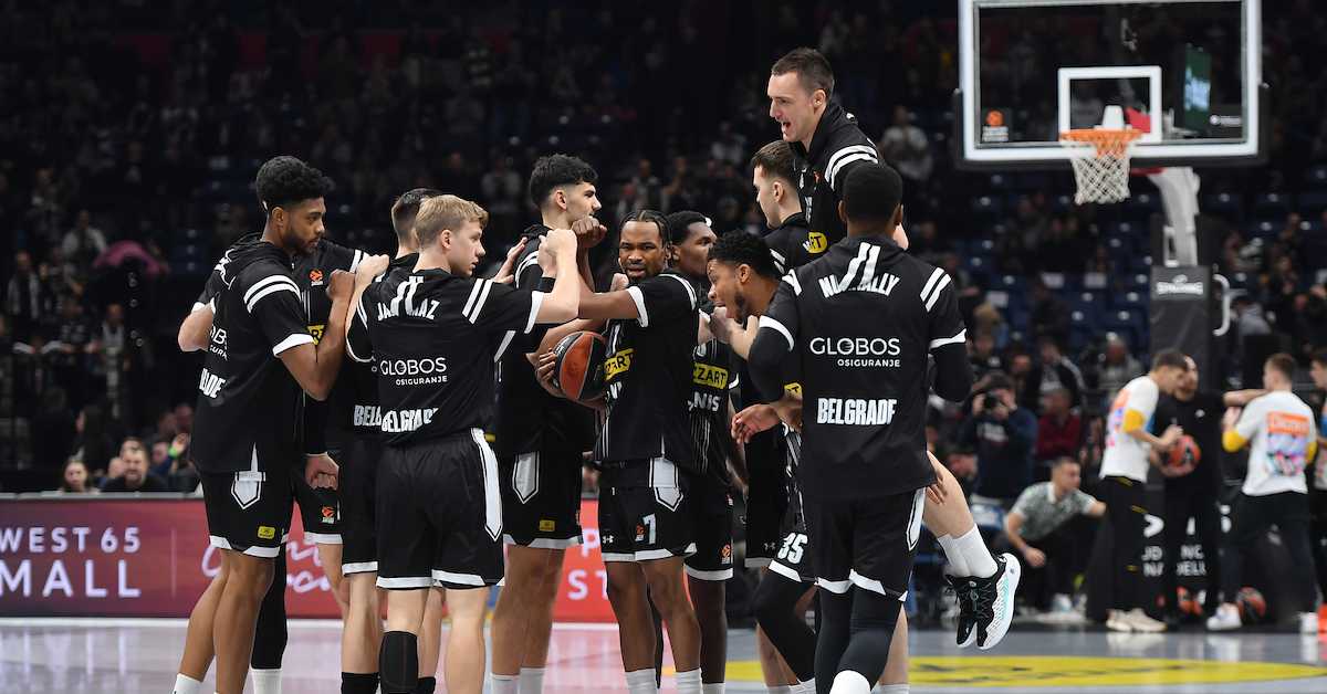 Partizan neumoljiv protiv Asvela, deseti trijumf crno-belih u Evroligi