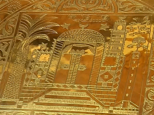 Златни занат Алжира  – прављење гравура у бакру