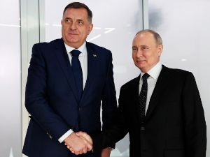 Путин Додику: Знамо да ситуација није једноставна, Република Српска је пријатељ Русије