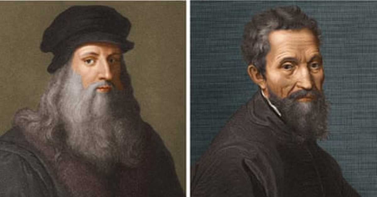 Супарници у свету уметности: Микеланђело и Леонардо да Винчи, 1-5