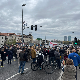 Активисти блокирали Бранков мост на пола сата