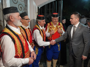 Ђорђе Милићевић на манифестацији “Вече Васојевића и пријатеља Васојевића”