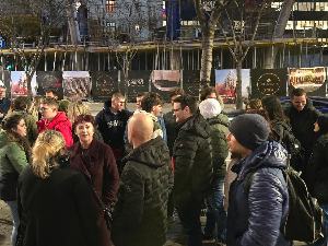 Одржан протест против Рио Тинта, еколошки активисти ушли у хотел Хилтон