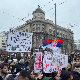 Студенти прочитали писмо упућено Загорки Доловац испред Врховног јавног тужилаштва - тужитељка их позвала на разговор