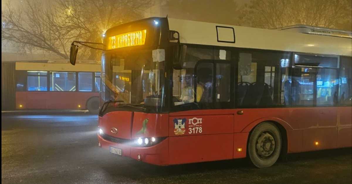 Измене у јавном превозу у Београду током новогодишње ноћи (Фото: РТС / Иван Симоновић) Измене у јавном превозу у Београду током новогодишње ноћи