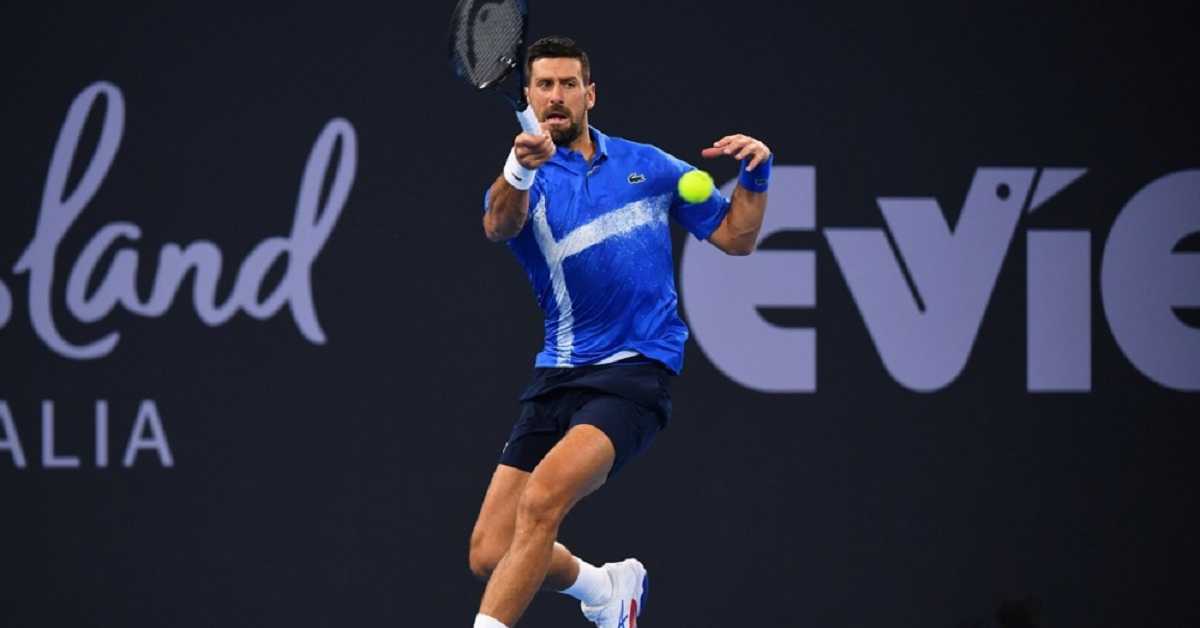 Ђоковић победом кренуо у нову сезону (EPA EFE / JONO SEARLE ) Ђоковић победом кренуо у нову сезону