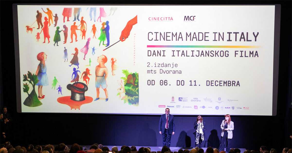 Филм Паола Сорентина „Партенопа“ отворио Дане италијанског филма (Italijanski kulturni centar / Filip Olćan) Филм Паола Сорентина „Партенопа“ отворио Дане италијанског филма