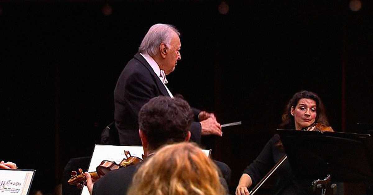 Зубин Мехта и Београдска филхармонија: Моцарт - Увертира за оперу Фигарова женидба и Симфонија бр. 40, 1. део