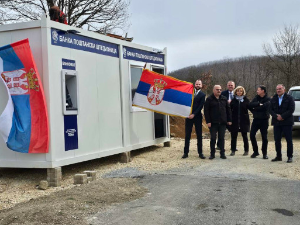 Постављене монтажне експозитуре Поштанске штедионице у близини Јариња, Брњака, Кончуља и Мердара