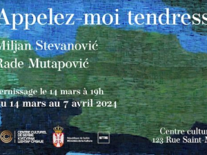 Отворена изложба "Зовите ме нежност" у Културном центру Србије у Паризу