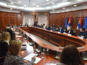 Ана Брнабић с Радном групом за изборне услове, ОДИХР и Делегацијом ЕУ