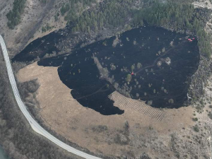 Угашен пожар на падинама Жарачке планине, пламен захватио два хектара борове шуме