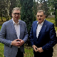 Вучић са Додиком: Датум Сабора српског народа биће одређен након гласања о резолуцији о Сребреници