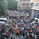 Протест Крени-промени организован испред зграде РТС-а, завршен шетњом до Генералштаба