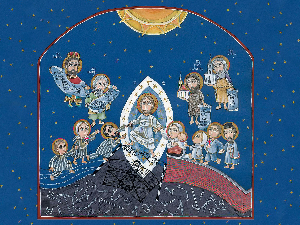 Изложба слика монахиње Марије и разговор о монографији Јелене Ердељан о Јасеновцу 18. априла у РТС клубу